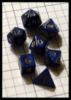 Dice : Dice - Dice Sets - Crystal Caste Otherworlds Minis - Blue - Gen Con Aug 2012